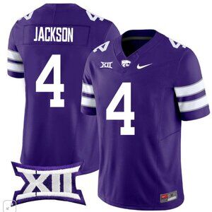 Mens Youths Optional Item For JOE JACKSON Purple Stitched Jersey Vapor